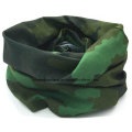 OEM Produce Armee Green Camouflage Gedrucktes Sport tubuläre Buff Kopfbedeckung